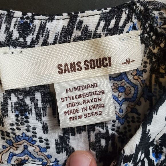 Sans Souci Aztec print dress - Picture 2 of 8